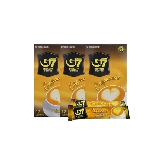 TrungNguyen G7 카푸치노 헤이즐넛18g 12개입 x 3개