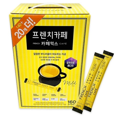 남양유업 프렌치카페 카페믹스 프리미엄 스틱 11.1g(160개) x 1개..